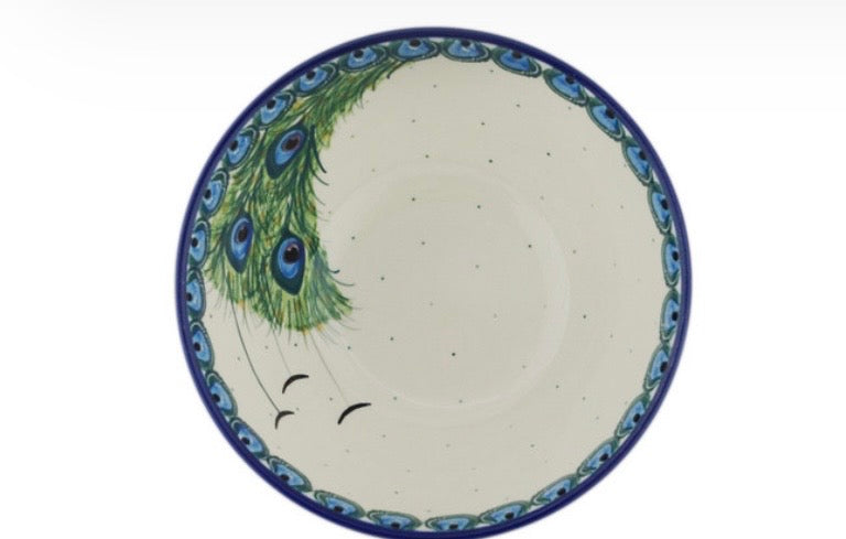 Ceramika Artystyczna, Majestic Peacock, Bowl