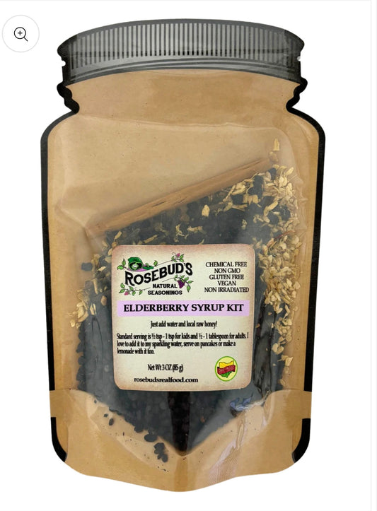 Rosebud's Real Food, Elderberry Syrup Kit