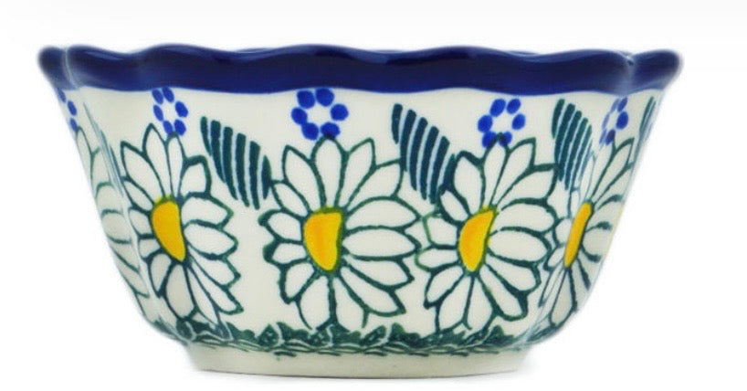Ceramika Artystyczna, Crazy Daisy, Fluted Bowl