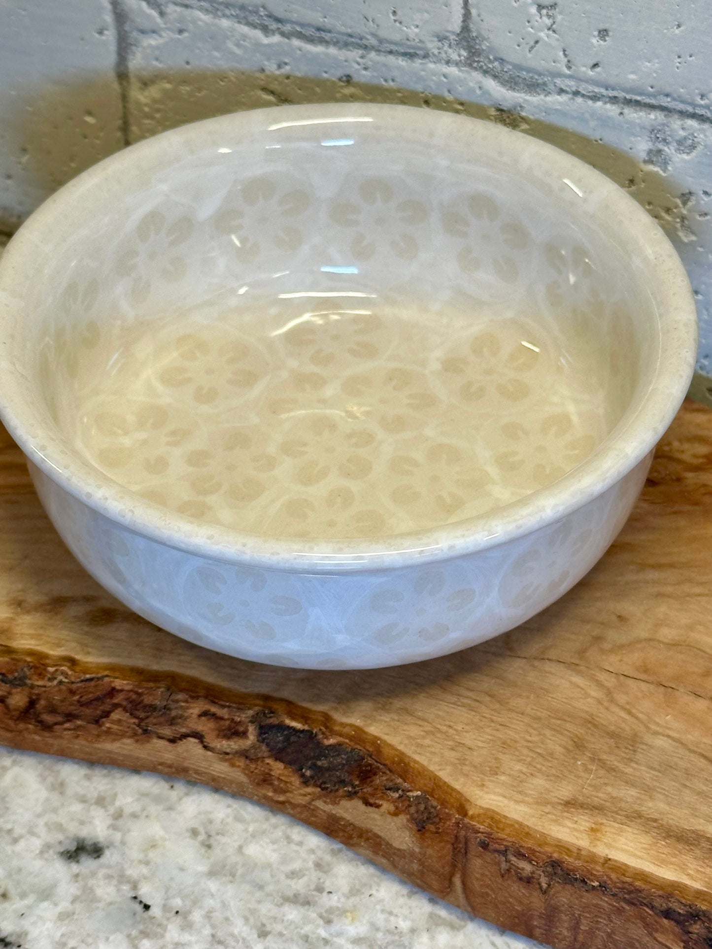 Manufaktura, White Blossom, Bowl 5"