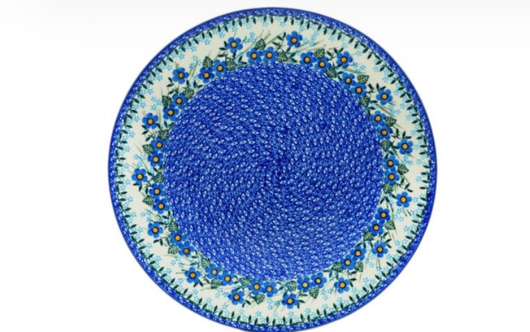 Ceramika Artystyczna, Blue Joy, Pizza Plate