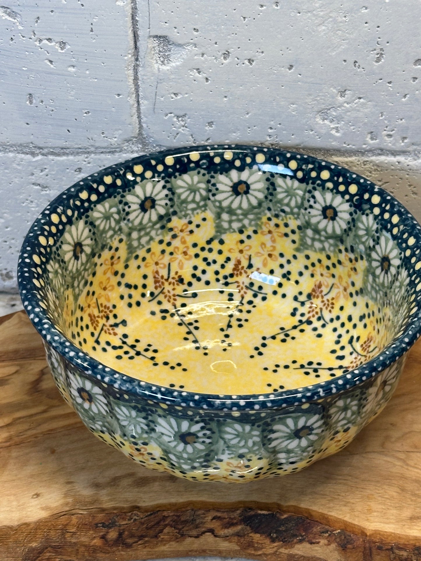 Manufaktura, Roksana, Scalloped Bowl 7"
