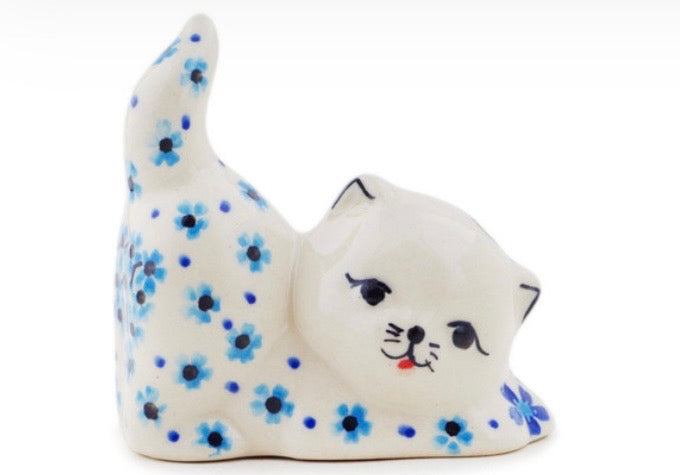 Bona, Pansy Dawn, Kitty Cat Figurine 3.5"
