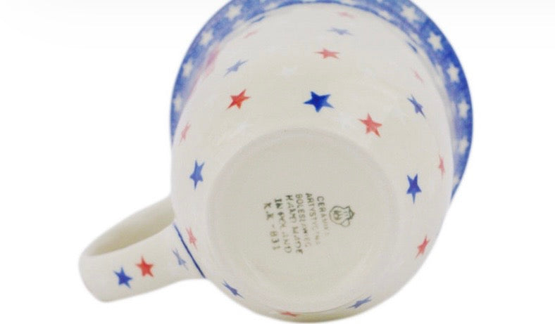 Ceramika Artystyczna, American Stars and Stripes, Bistro Mug