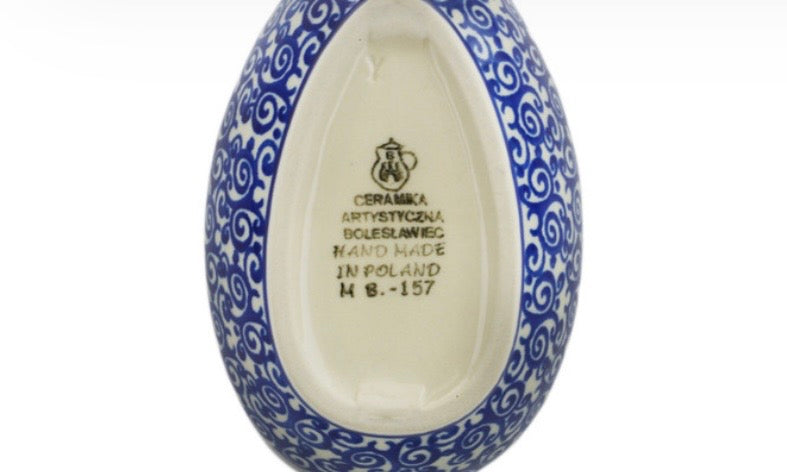 Ceramika Artystyczna, Blue Phlox, Spoon Rest