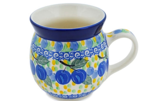Ceramika Artystyczna, Plum Perfect, Large Bubble Mug