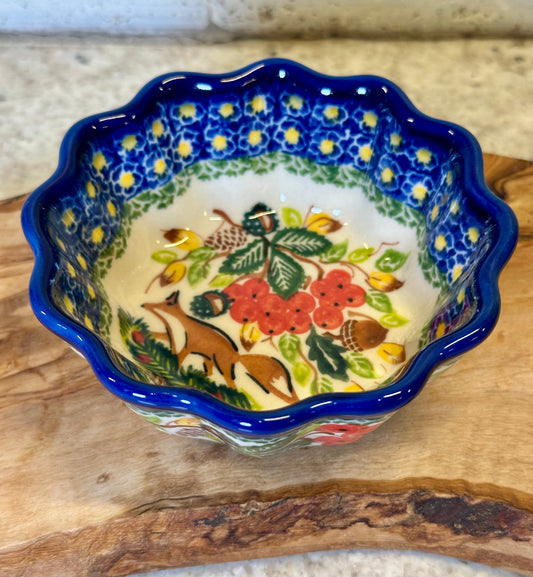 Kalich, A1 Level, Fox, Mushroom, Pinecones, Berries, Small Babka Bowl