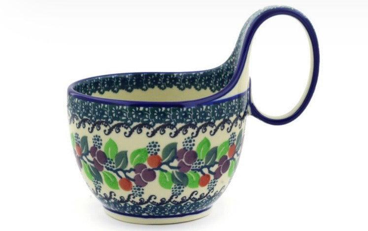 Ceramika Artystyczna, Berry Garland, Loop Mug/Bowl