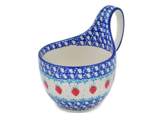 Ceramika Artystyczna, Strawberry Cake, Loop Mug