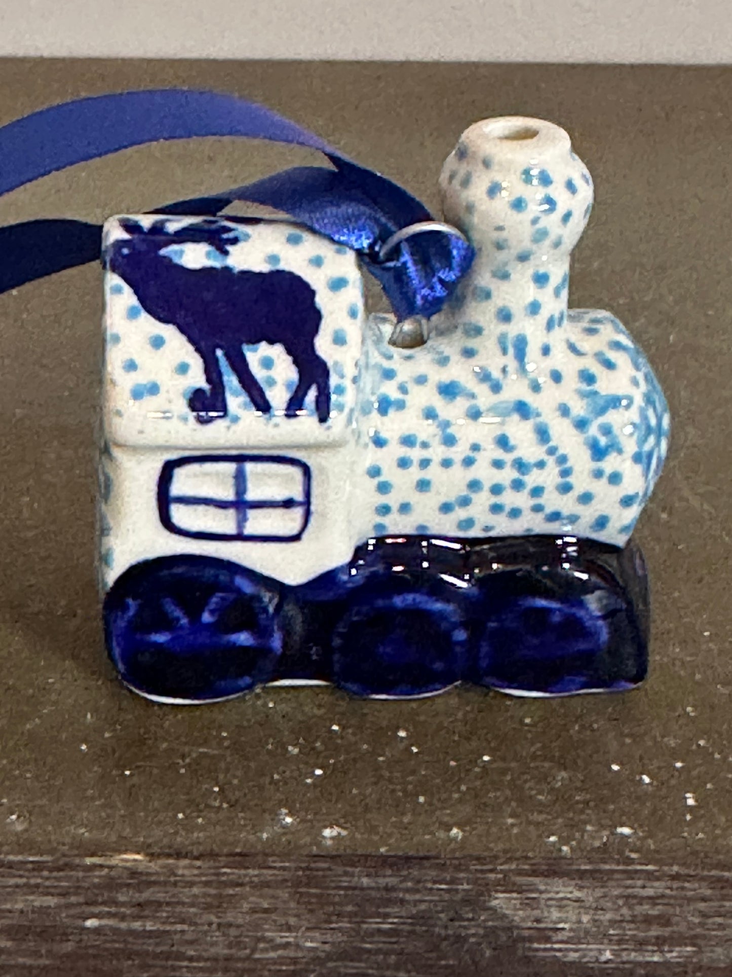 Manufaktura Bullwinkle Train Ornament