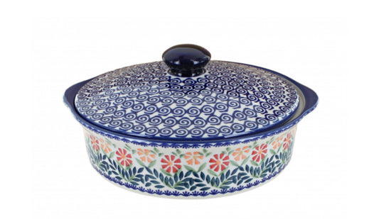 Manufaktura, Marigold Round Baker with Lid