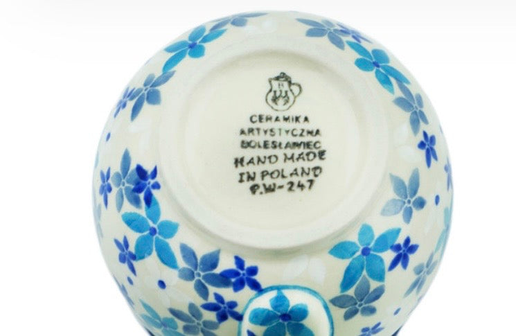 Ceramika Artystyczna,  Blossoms In The Frost, Large Bubble Mug