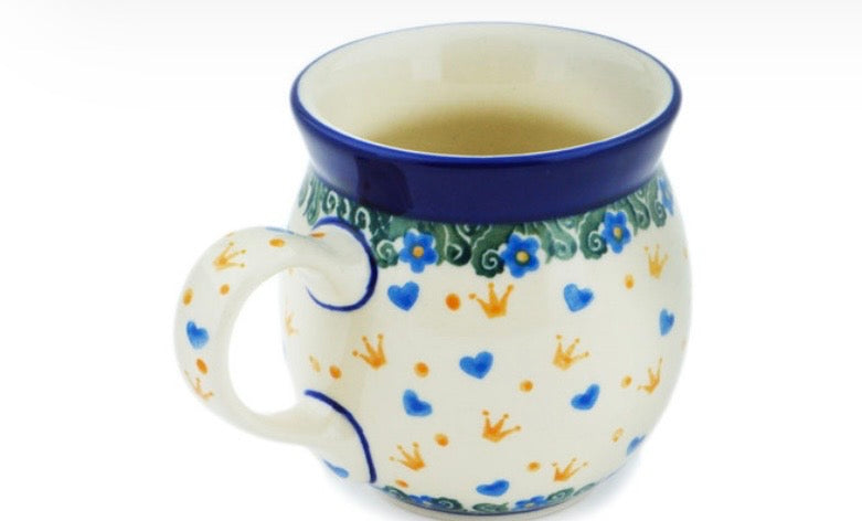 Ceramika Artystyczna, Blue Castle Princess, Mug 8 oz