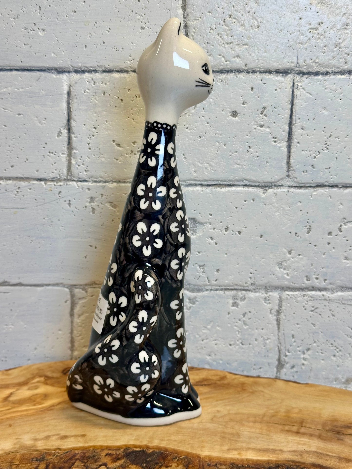 Manufaktura, Black Blossom, Kitty Cat Figurine