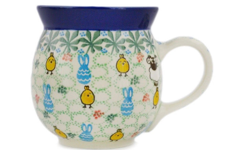 Ceramika Artystyczna U5194, Spring Celebration, Medium Bubble Mug