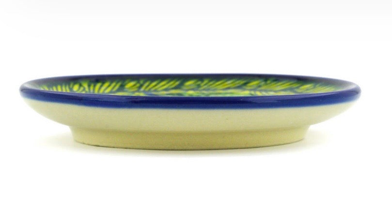 Ceramika Artystyczna, Unikat Rooster Parade, Coaster/Mini Plate