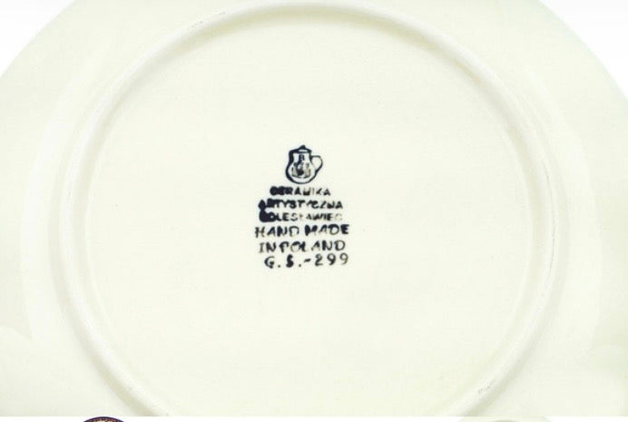 Ceramika Artystyczna, Coffee Bean, Dessert/Luncheon Plate 8"