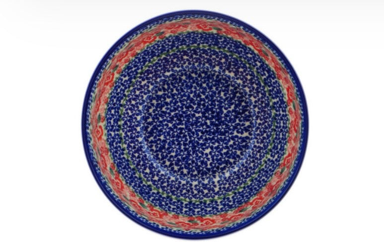Bona, Fluctuating Pansies Mixing/Serving Bowl