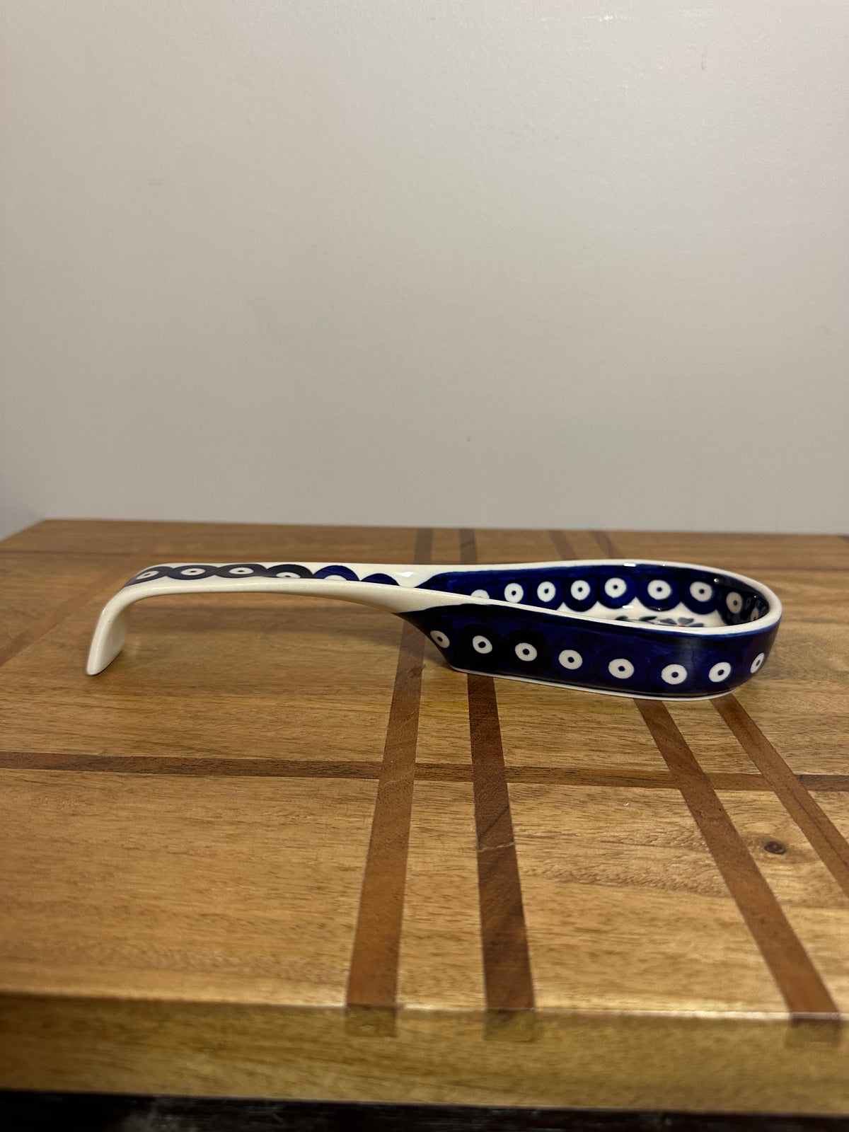 Manufaktura, Blue Violet Large Spoon Rest
