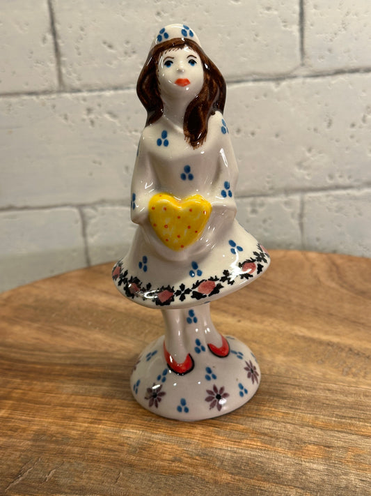Ceramika Artystyczna Polish Pottery, Girl Figurine