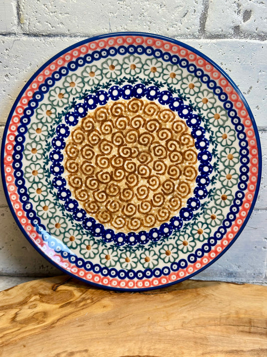 Manufaktura, Pumpkin Spice, Luncheon Plate 8.7"