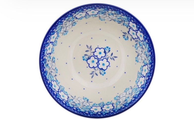 Ceramika Artystyczna, Unikat, U4971, Floral Animation, Bowl