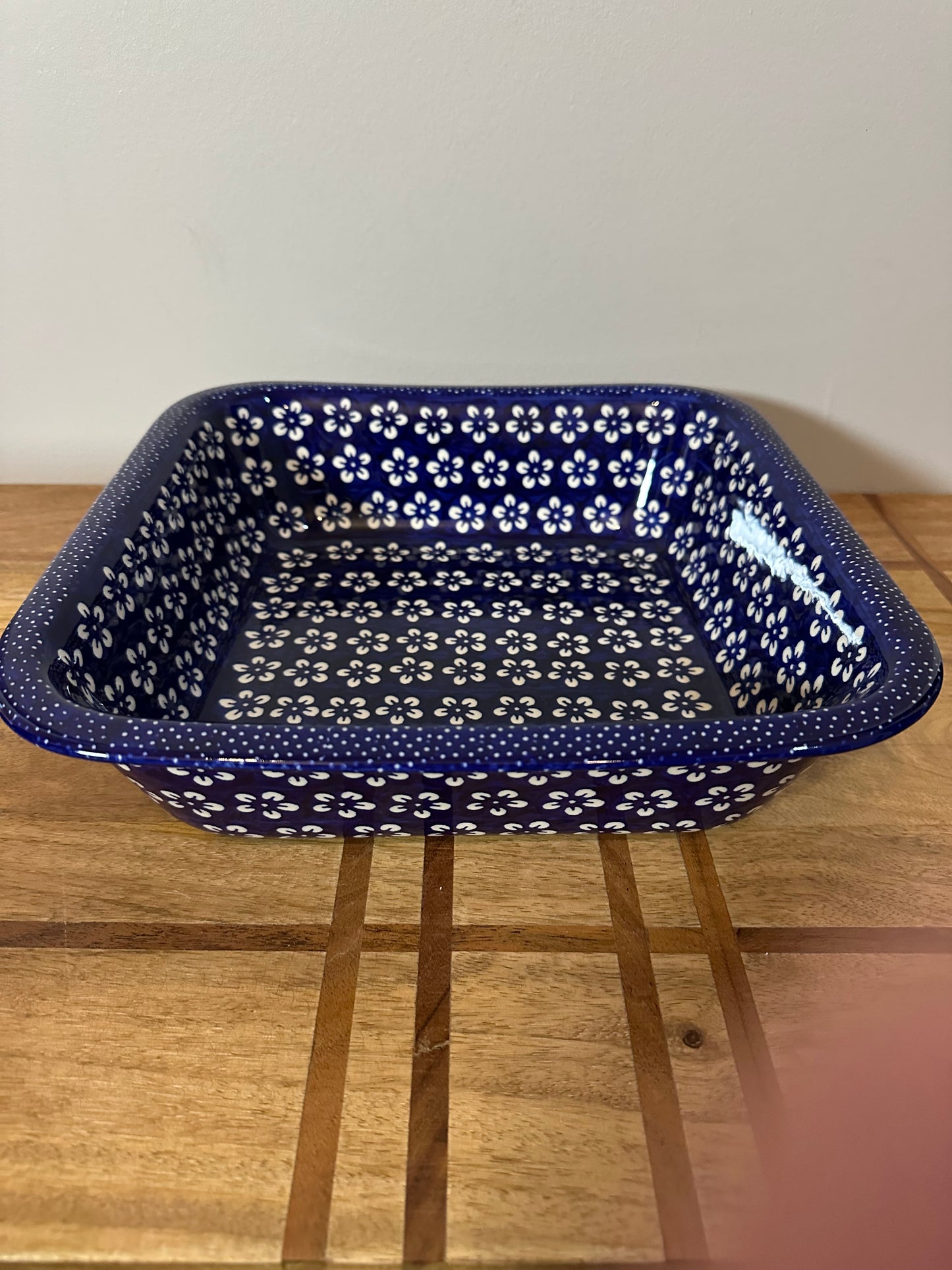 Manufaktura, Blue Blossom, Square Deep Baker