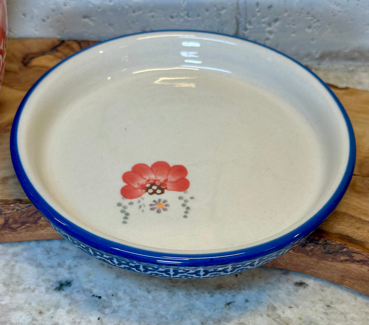 Manufaktura, Sweet Pea, Flower Pot with Drainage Hole and Tray