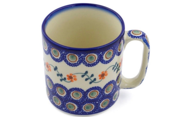 Bona, Sunflower Peacock, Straight Mug