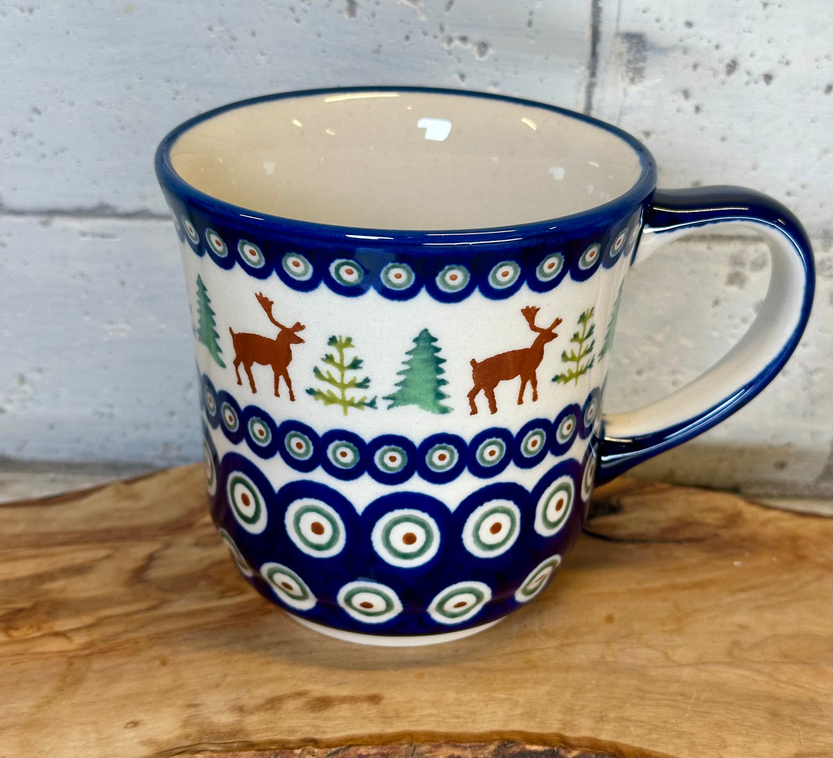 Zaklady, Evergreen Moose, Crocus Mug, 12 oz.