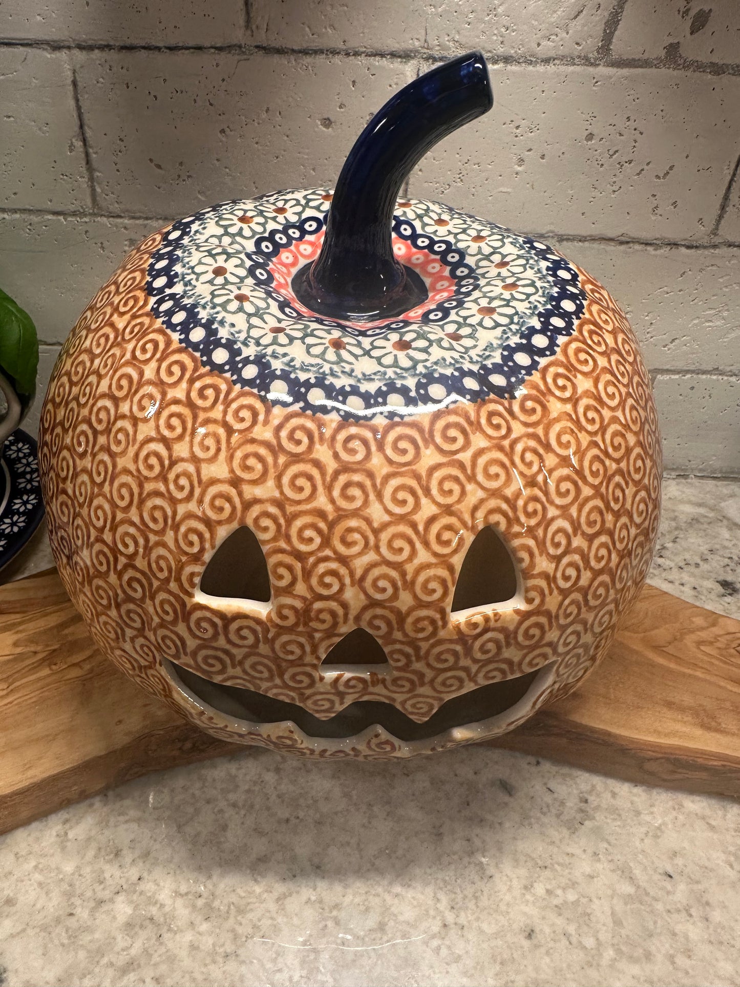 Manufaktura, Pumpkin Spice, Large Pumpkin Luminary