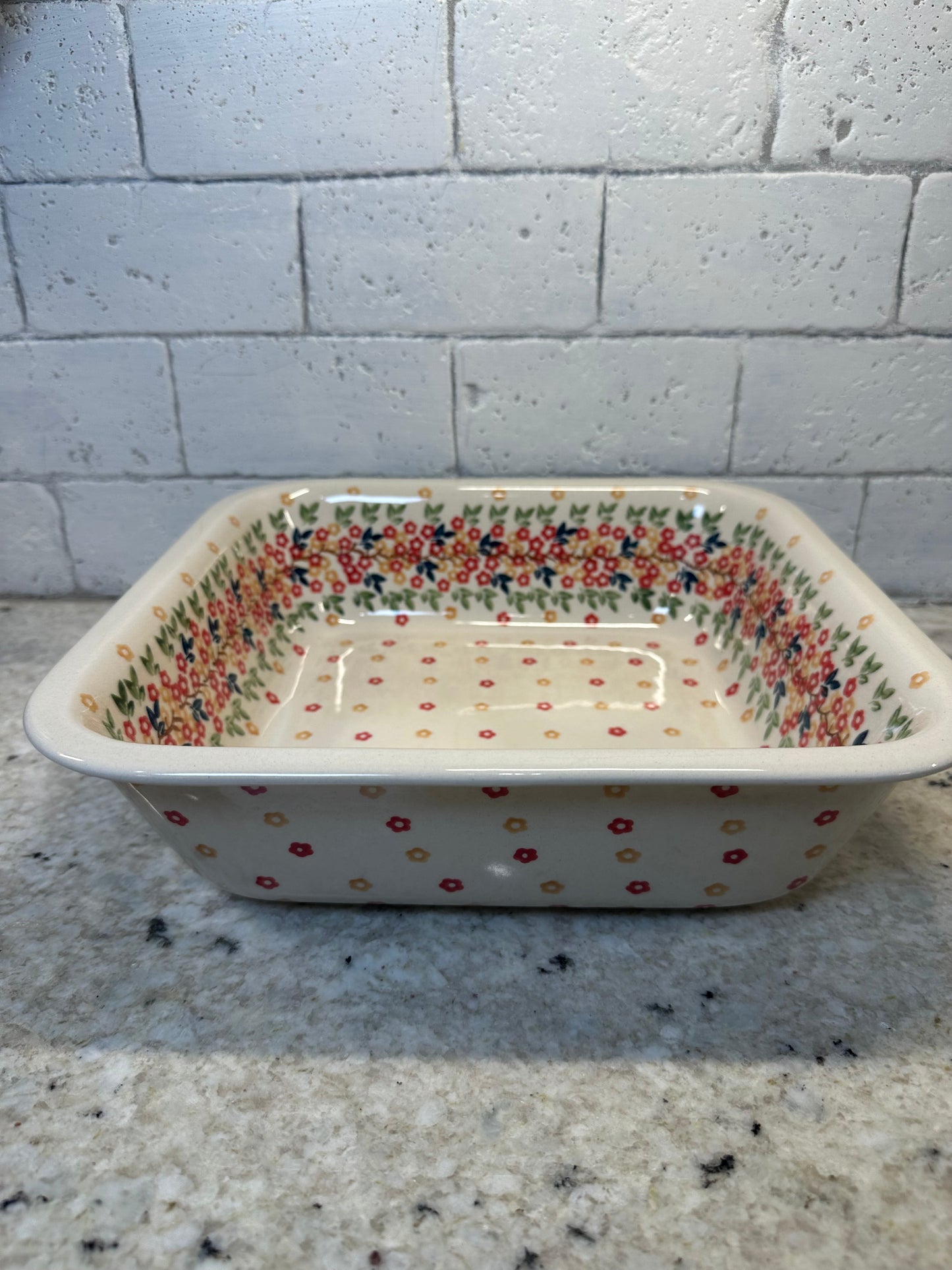 Manufaktura, Paprika, Large Square Deep Baker