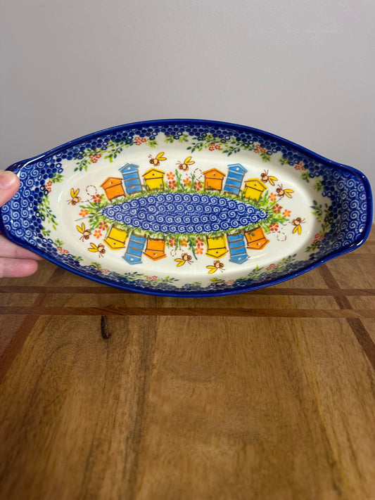Kalich, Bee House Oval Medium Baker/Bowl