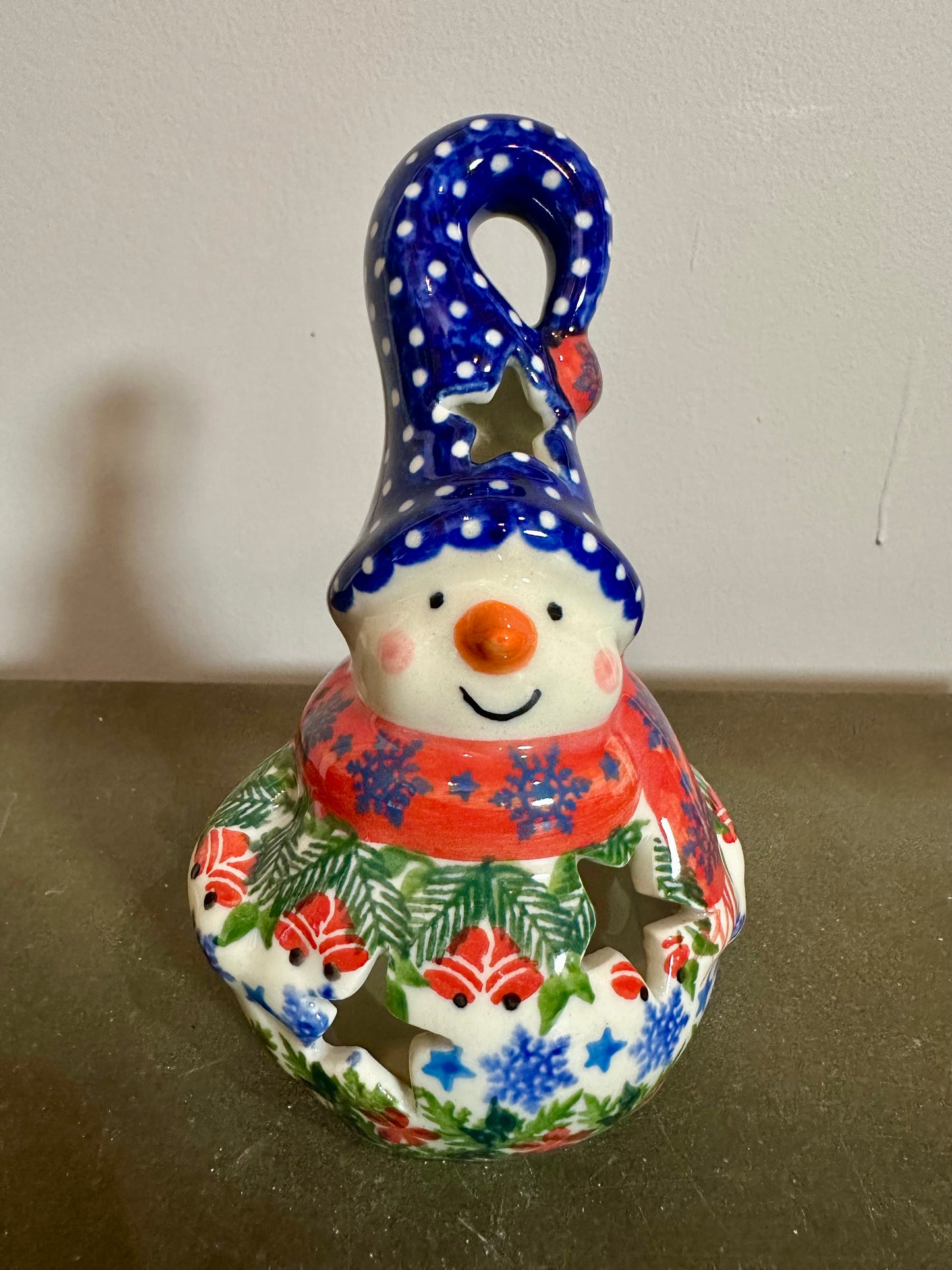 Kalich Jingle Bell Snowman Luminary