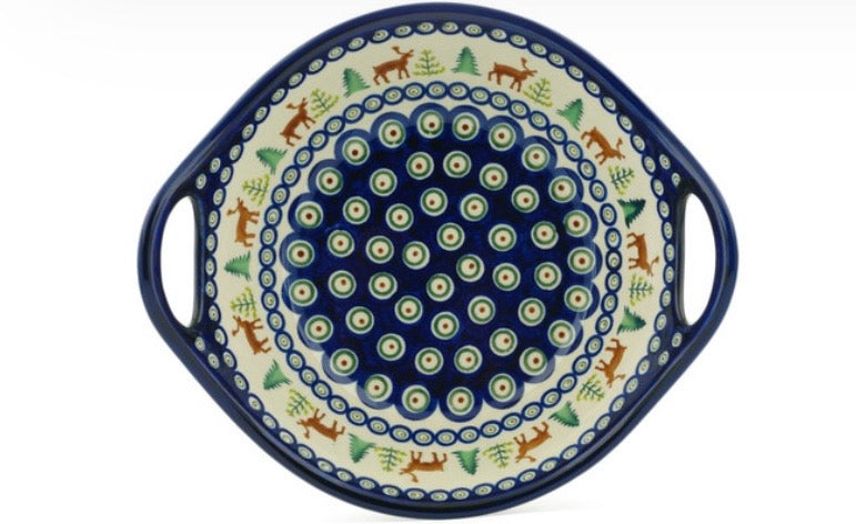 Zaklady, Reindeer In The Pine, Bowl With Handles