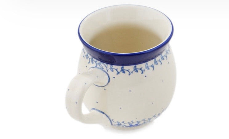 Ceramika Artystyczna, Happy Cow, Large Bubble Mug 16 oz.