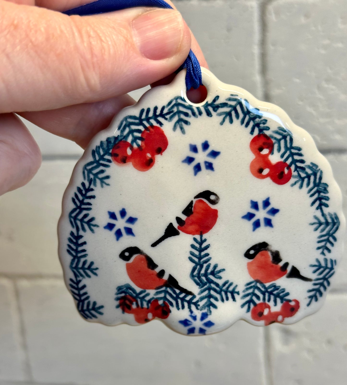 Manufaktura, Gile Carolers, Peacock Ornament