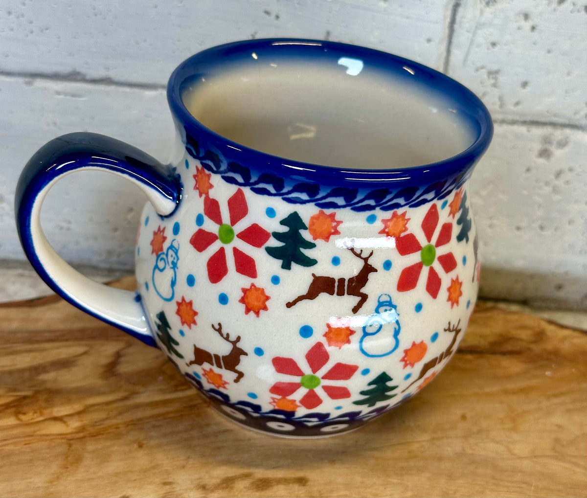 Galia, Winter Garden, Medium Belly Mug