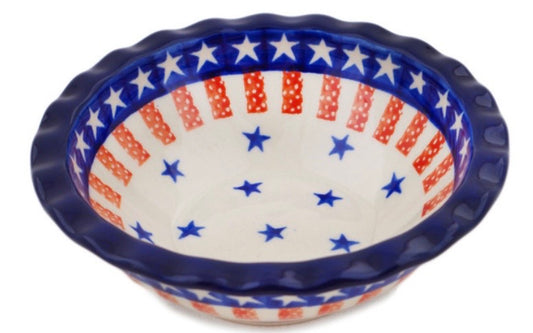 Ceramika Artystyczna, Classic Americana, Scalloped Bowl 5"