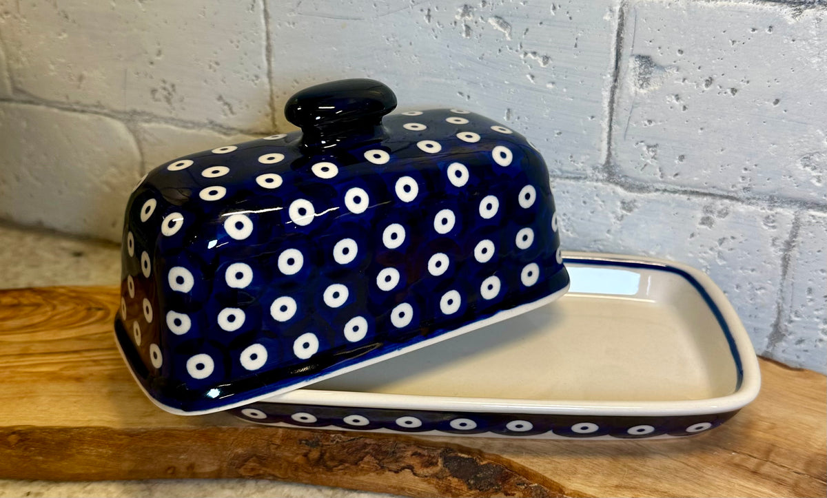 Manufaktura, Traditional Blue Eyes, Butter Dish