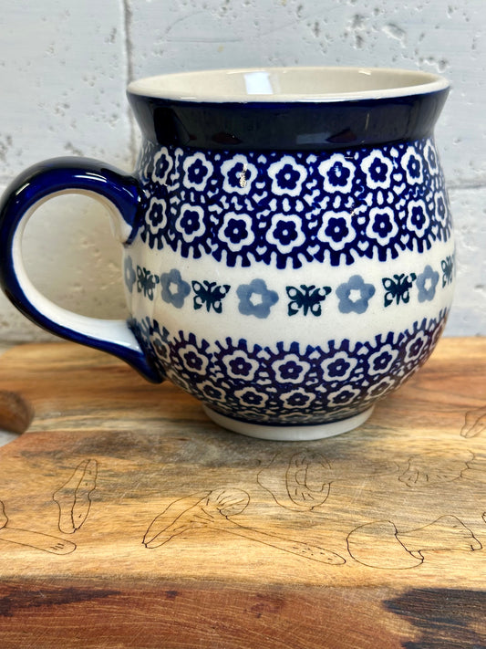 Manufaktura, Butterfly Border, Large Bubble Mug