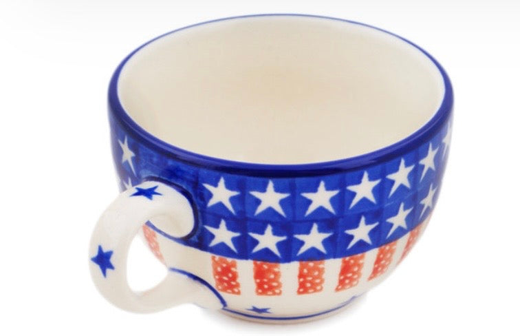Ceramika Artystyczna, Classic Americana, Espresso Cup & Saucer 3 oz