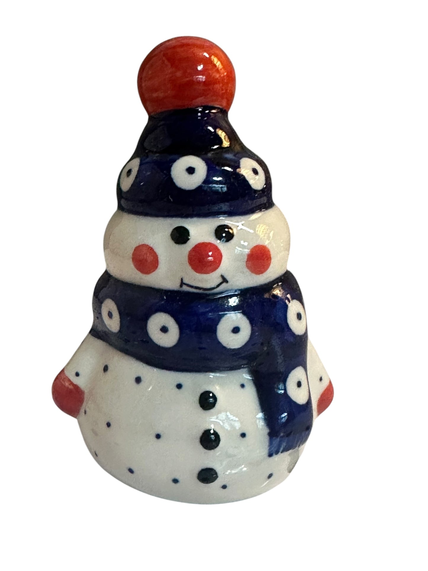 Dalia, Lovely Blue Eyes, Snowman Figurine 4'