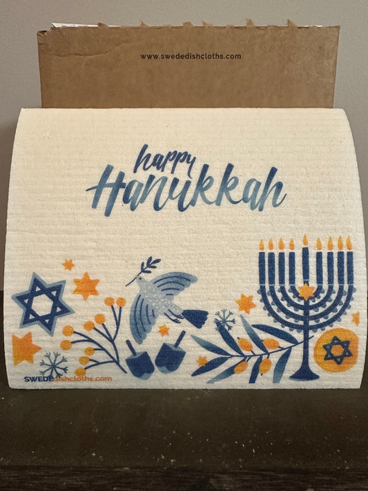 Swedish Dishcloth Hannukah Dove
