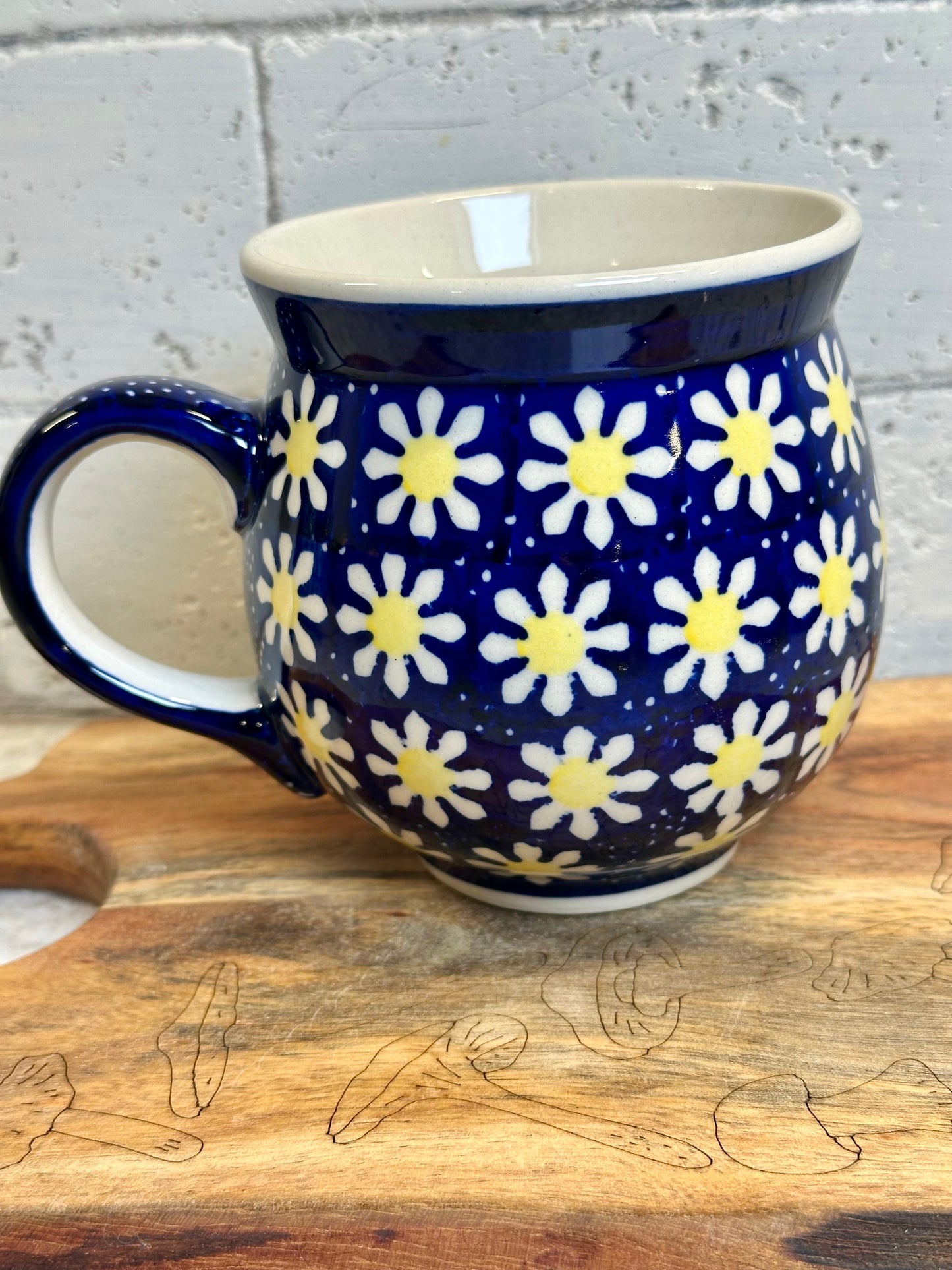 Manufaktura, Mornin' Daisy, Large Bubble Mug