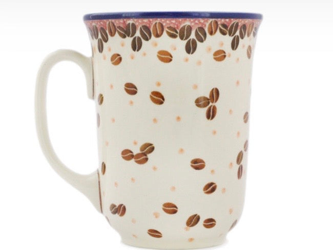 Ceramika Artystyczna, Coffee Bean, Bistro Mug 17.5 oz