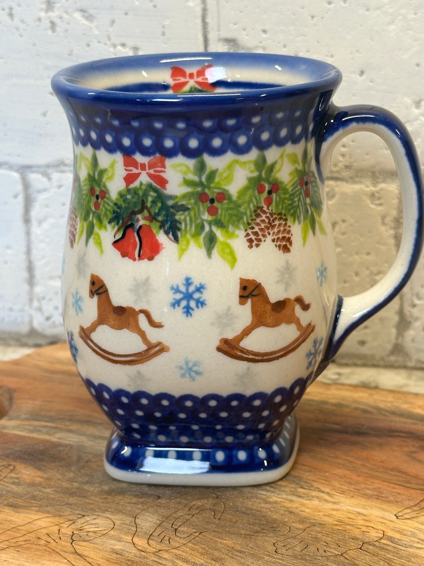 Kalich, Art Level, Rocking Horse, Pedestal Mug 10 oz.