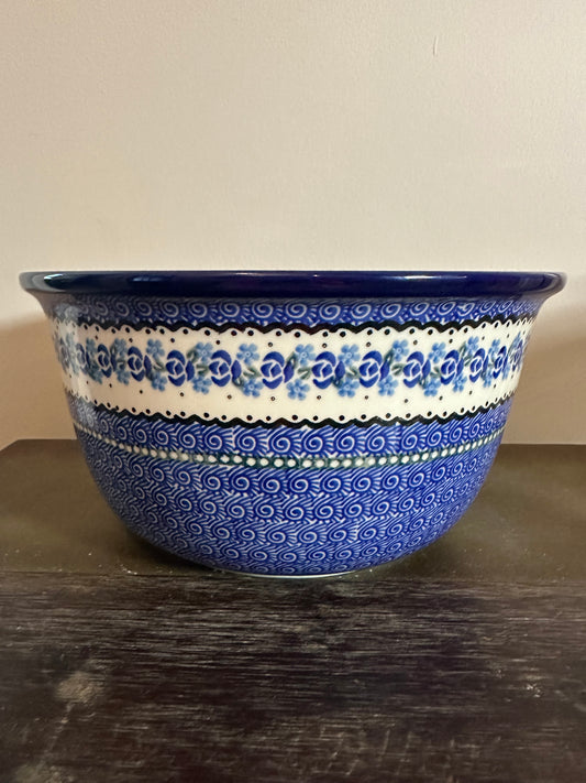 Ceramika Artystyczna,  Blue Bud Sea, Large Bowl