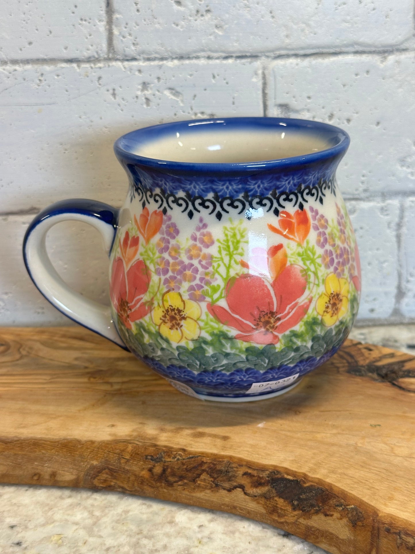 Kalich, Pink, Lavendar, Yellow Large Bubble Mug