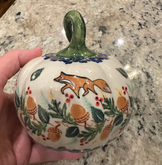 Kalich Unikat Art Level, Acorn and Fox Pumpkin with Loop
